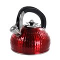 Megachef Megachef MGKTL-1045 3 Liter Stovetop Whistling Kettle; Red MGKTL-1045